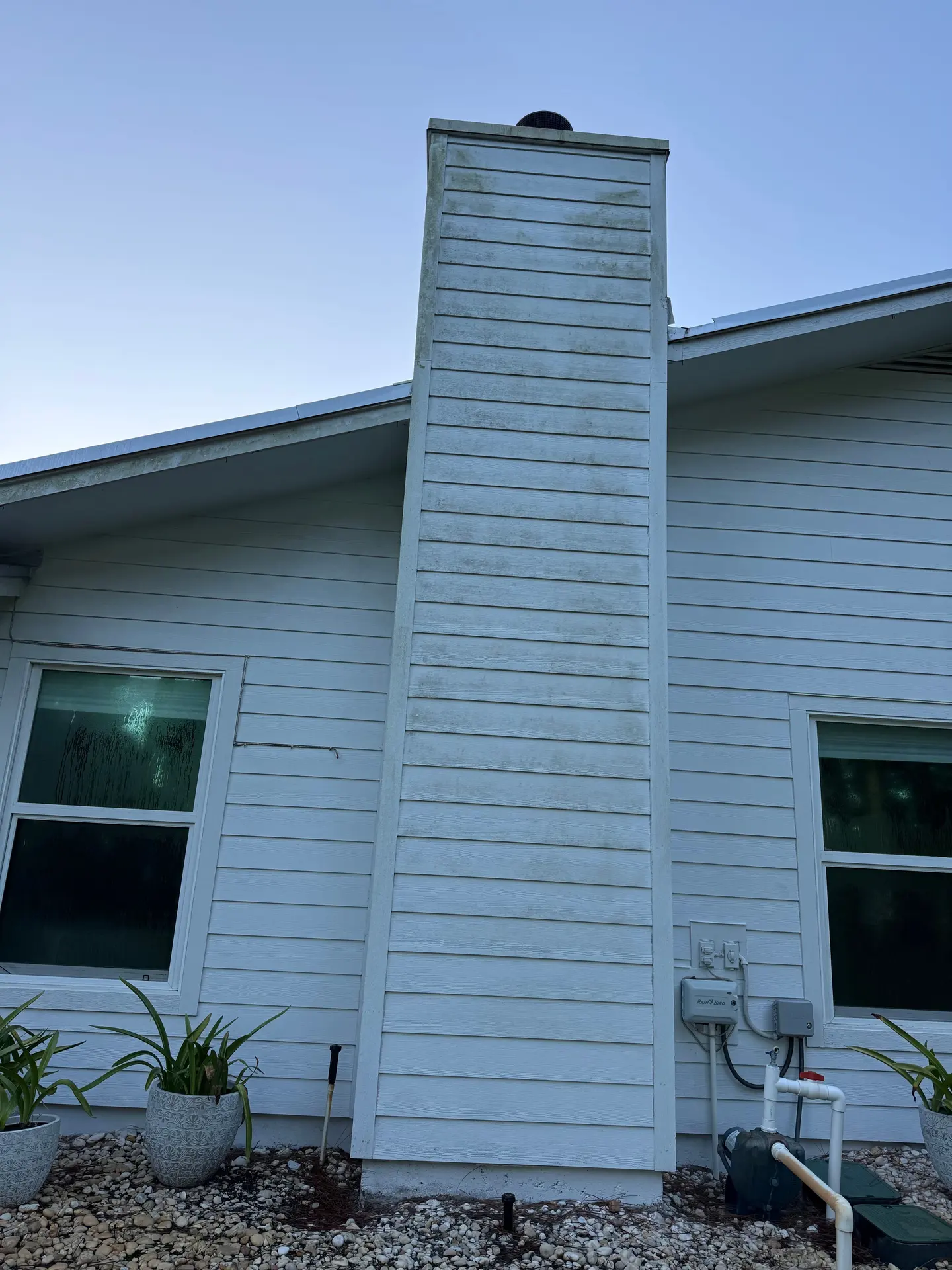 Before: Chimney & Siding