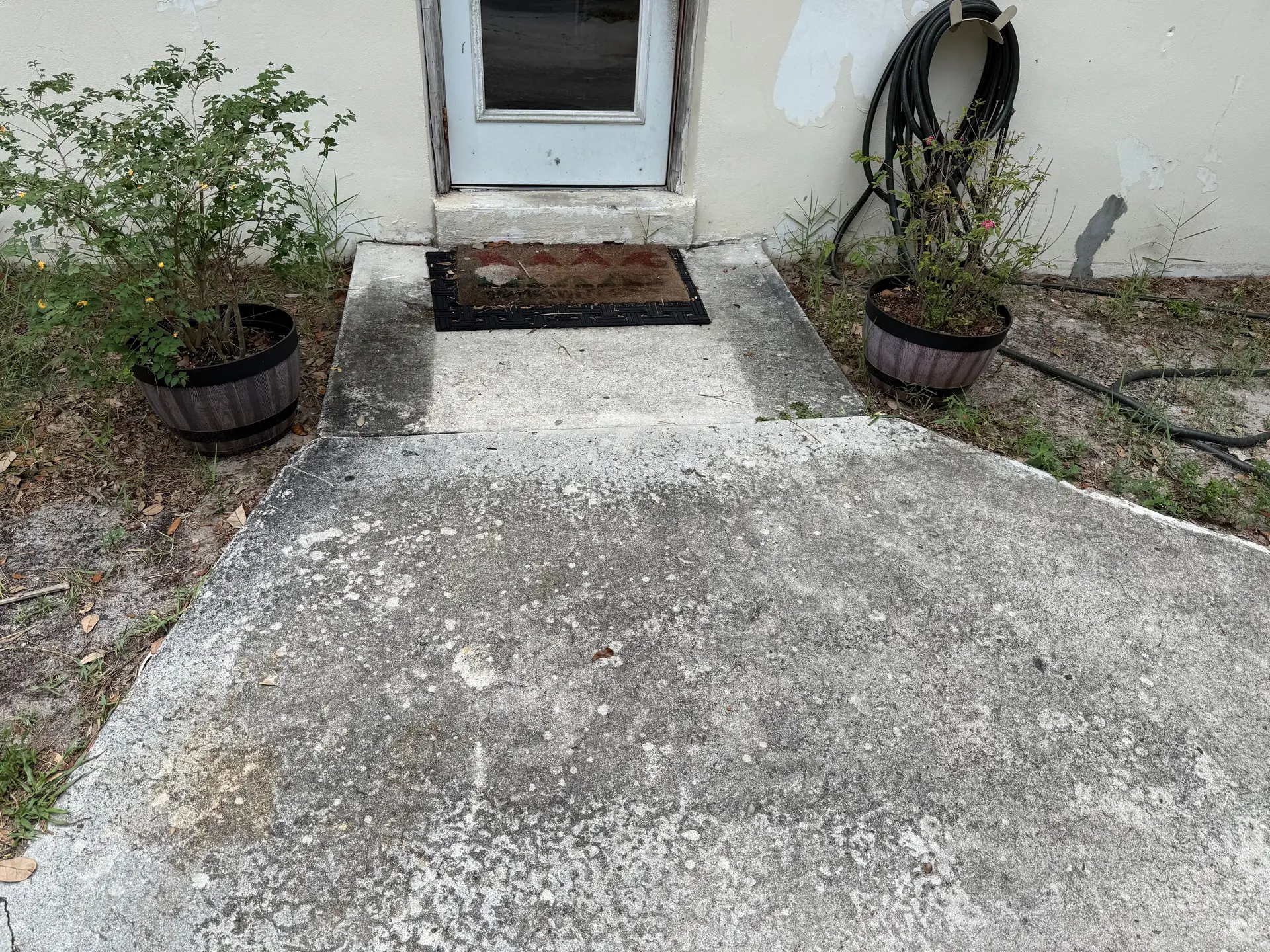 Before: Front Walkway & Entry